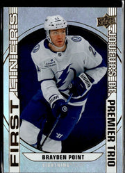 2026-27 UD Tim Hortons Collector's Series Hockey First Liners Brayden Point