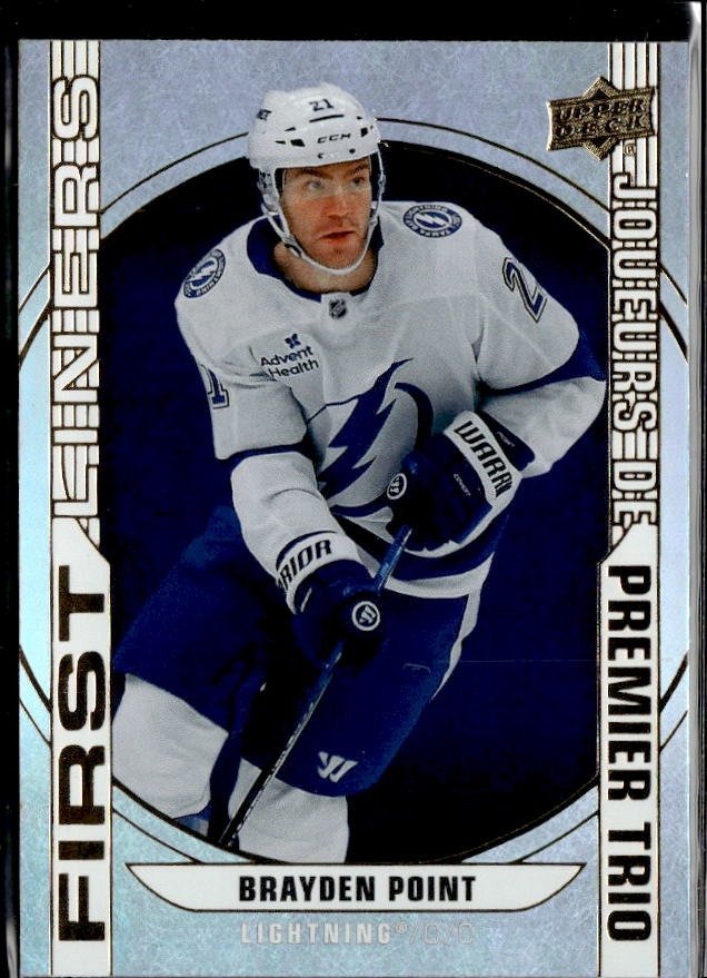 2026-27 UD Tim Hortons Collector's Series Hockey First Liners Brayden Point