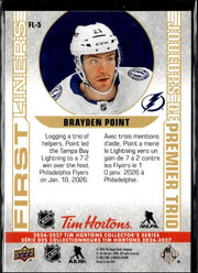 2026-27 Upper Deck Tim Hortons Hockey First Liners #FL-5 Brayden Point (2)