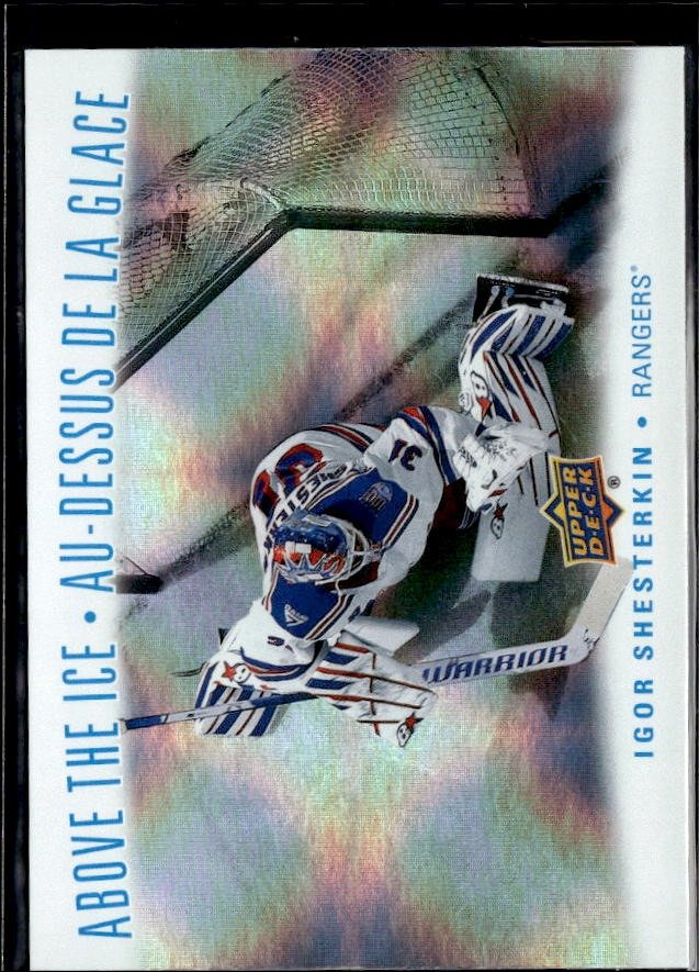 2023-24 Upper Deck Series 1 Hockey Above the Ice #ATI-7 Igor Shesterkin