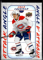 2026-27 Upper Deck Tim Hortons Hockey Attack Angle #AA-7 Cole Caufield