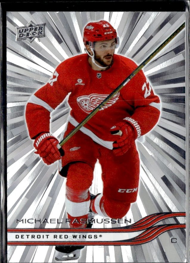 2025-26 Upper Deck Series 1 Hockey Outburst #59 Michael Rasmussen