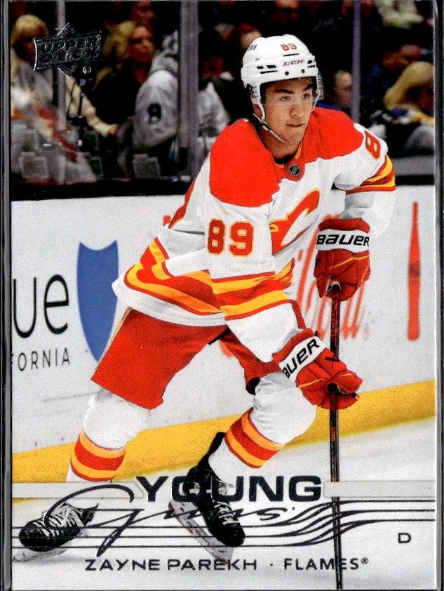 2025-26 Upper Deck Series 1 Hockey Young Guns Rookie #236 Zayne Parekh RC