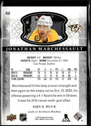 2026-27 Upper Deck Artifacts Hockey Aqua Blue #52 Jonathan Marchessault (2)