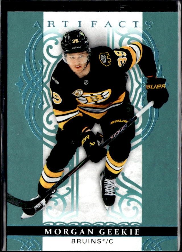 2026-27 Upper Deck Artifacts Hockey Aqua Blue #74 Morgan Geekie