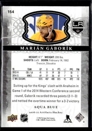 2026-27 Upper Deck Artifacts Greats Hockey Aqua Blue #154 Marian Gaborik (2)