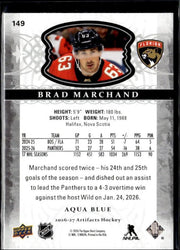 2026-27 Upper Deck Artifacts Hockey Artifact Stars Aqua Blue #149 Brad Marchand (2)