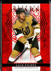 2026-27 Upper Deck Artifacts Hockey Stars Ruby #142 Jack Eichel