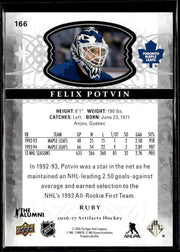 2026-27 Upper Deck Artifacts Hockey Greats Ruby #166 Felix Potvin /499 (2)