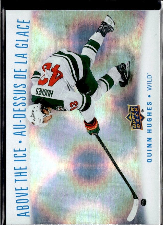 2024-25 Upper Deck Series 2 Hockey Above The Ice #AI-6 Quinn Hughes