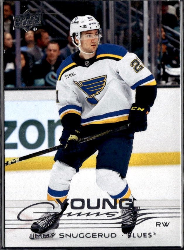 2025-26 Upper Deck Series 1 Hockey Young Guns Rookie #207 Jimmy Snuggerud RC