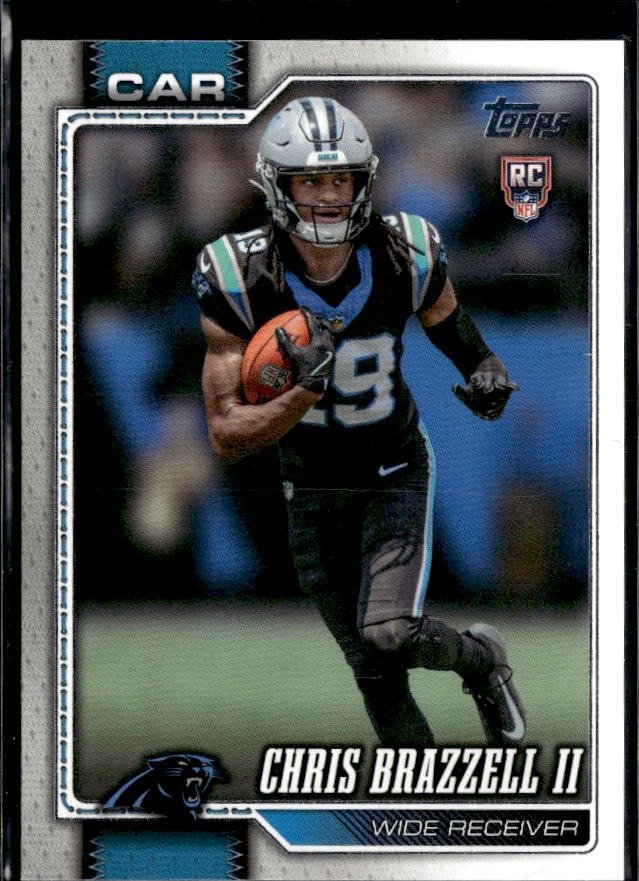 2025 Topps Flagship Football Base Rookie #326 Chris Brazzell II RC