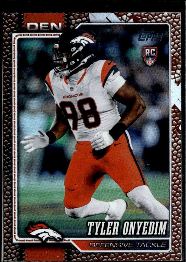 2025 Topps Flagship Football Base Rookie #381 Tyler Booker RC