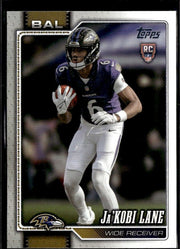 2025 Topps Flagship Football Base Rookie #331 Ja'Kobi Lane RC