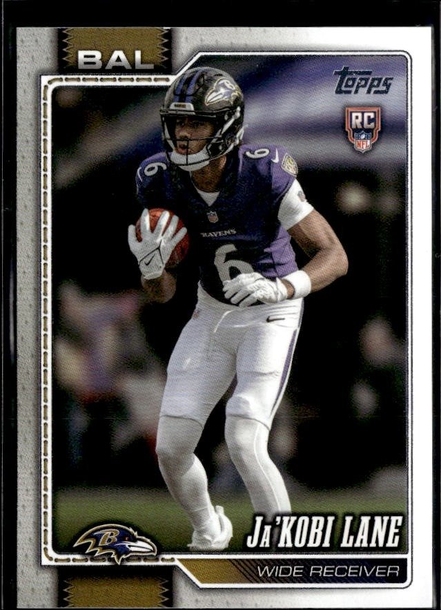 2025 Topps Flagship Football Base Rookie #331 Ja'Kobi Lane RC