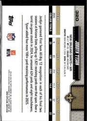 2025 Topps Flagship Football Base Rookie #320 Jordyn Tyson RC (2)