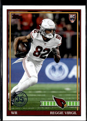2026 Topps Flagship Football Retro Rookie #91TR-40 Reggie Virgil RC