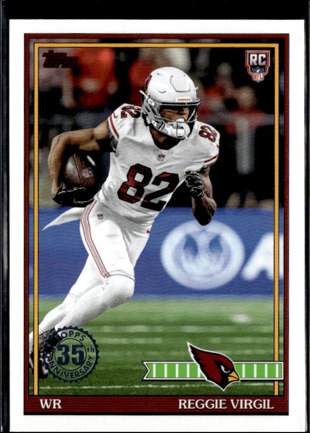 2026 Topps Flagship Football Retro Rookie #91TR-40 Reggie Virgil RC
