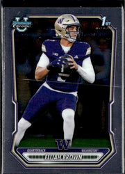 2025 Bowman Chrome Football 1st Base Rookie #BCP-144 Elijah Brown RC