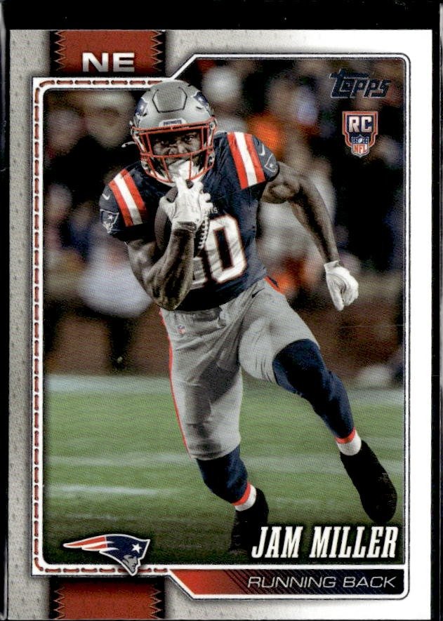 2025 Topps Flagship Football Base Rookie #399 Jam Miller RC
