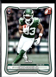 2026 Bowman Football Rookie Base #128 Omar Cooper Jr. RC