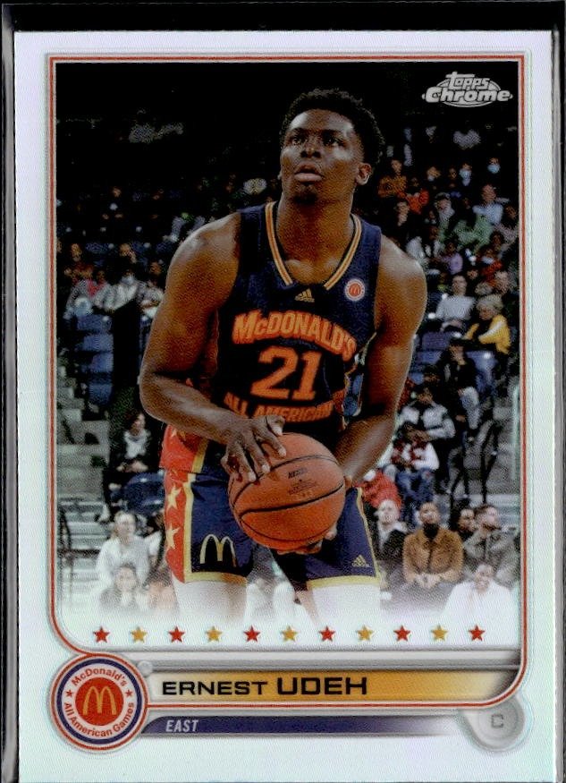 2024 Topps Chrome McDonald Refractor #9 Ernest Udeh