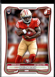 2026 Topps Bowman Football Base Rookie #116 Kaelon Black RC