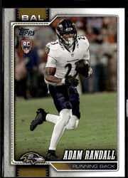 2026 Topps Flagship Football Base Rookie #377 Adam Randall RC