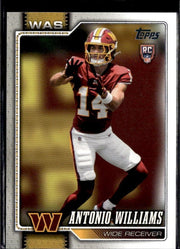 2026 Topps Flagship Football Base Rookie #328 Antonio Williams RC