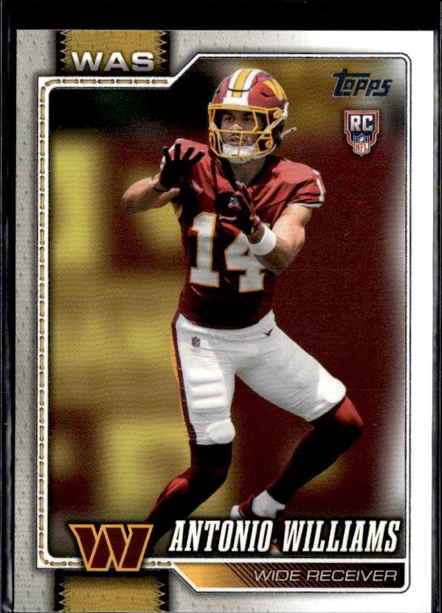 2026 Topps Flagship Football Base Rookie #328 Antonio Williams RC