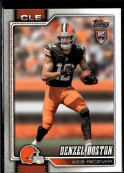 2026 Topps Series 1 Football Base Rookie #322 Denzel Boston RC