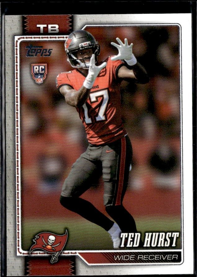 2026 Topps Series 1 Football Base Rookie #335 Ted Hurst RC