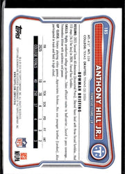 2026 Bowman Draft Football Base Rookie #135 Anthony Hill Jr. RC (2)