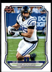 2025 Bowman Bowman U Football Base Rookie #BP-40 Jeremiah Hasley RC