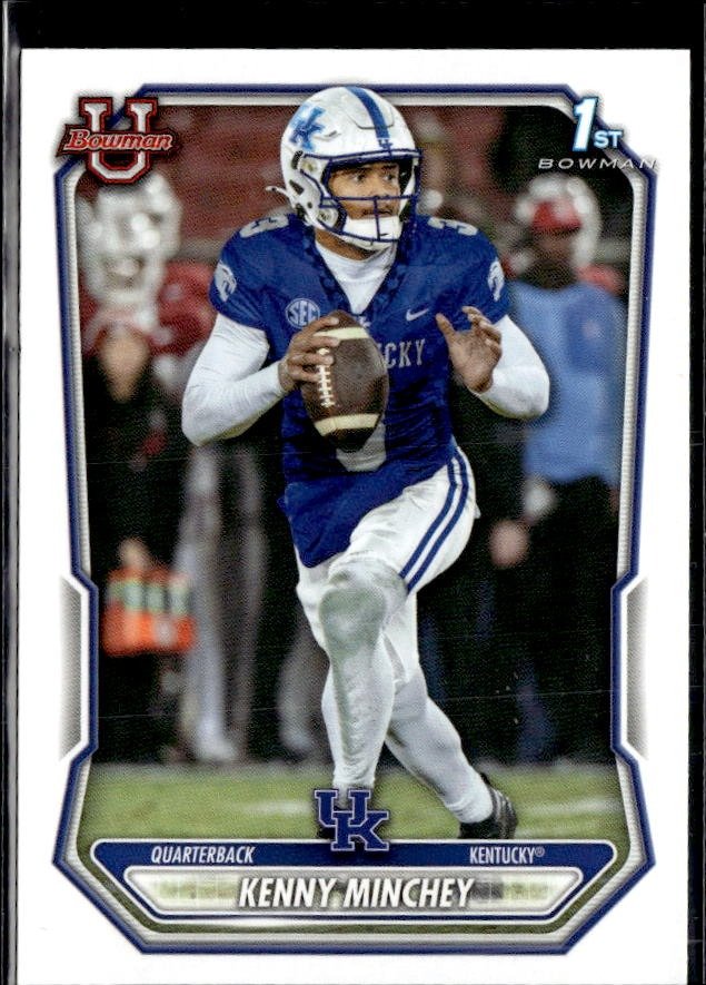 2025 Bowman Bowman U Football #BUP-P16 Kenny Minchey