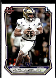 2025 Bowman Bowman U Football Base Rookie #BPP262 Demond Williams Jr. RC