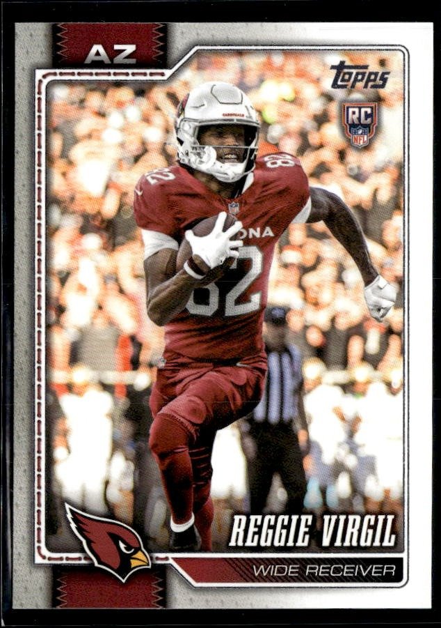 2025 Topps Flagship Football Base Rookie #313 Reggie Virgil RC
