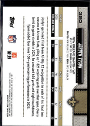 2026 Topps Flagship Football Base Rookie #320 Jordyn Tyson RC (2)