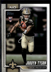 2026 Topps Flagship Football Base Rookie #320 Jordyn Tyson RC