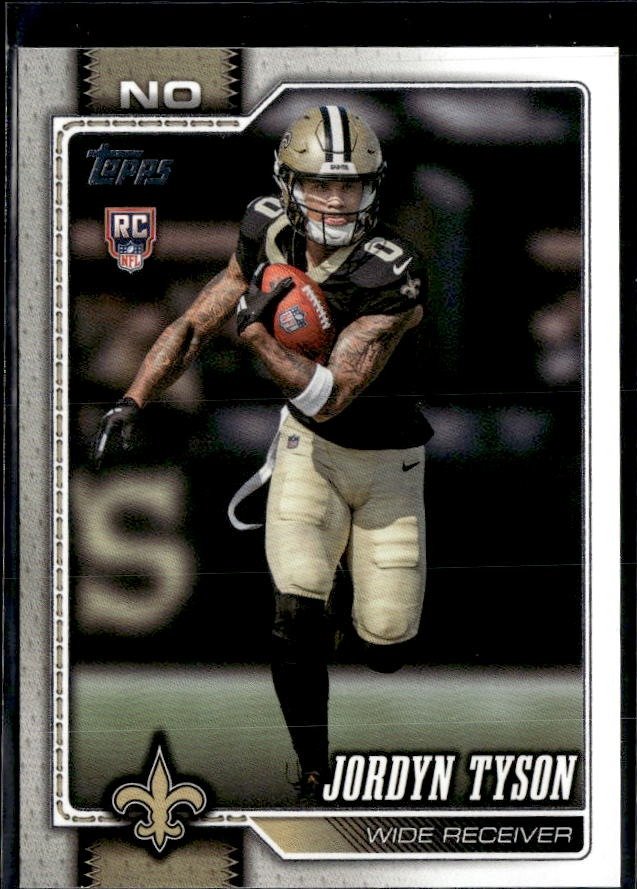 2026 Topps Flagship Football Base Rookie #320 Jordyn Tyson RC
