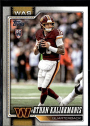 2026 Topps Flagship Football Base Rookie #354 Athan Kaliakmanis RC
