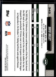 2026 Topps Flagship Football Base Rookie #343 David Bailey RC (2)