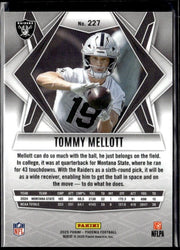 2025 Panini Phoenix Football Rookie Base #227 Tommy Mellott RC (2)