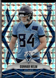 2025 Panini Phoenix Football Rookie Silver Prizm #246 Gunnar Helm RC