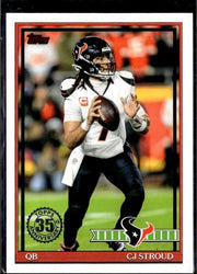 2026 Topps Flagship Football Anniversary #91TF-45 CJ Stroud