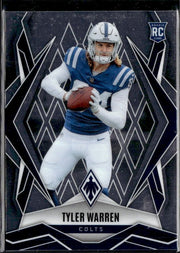 2025 Panini Phoenix Football Base Rookie #185 Tyler Warren RC