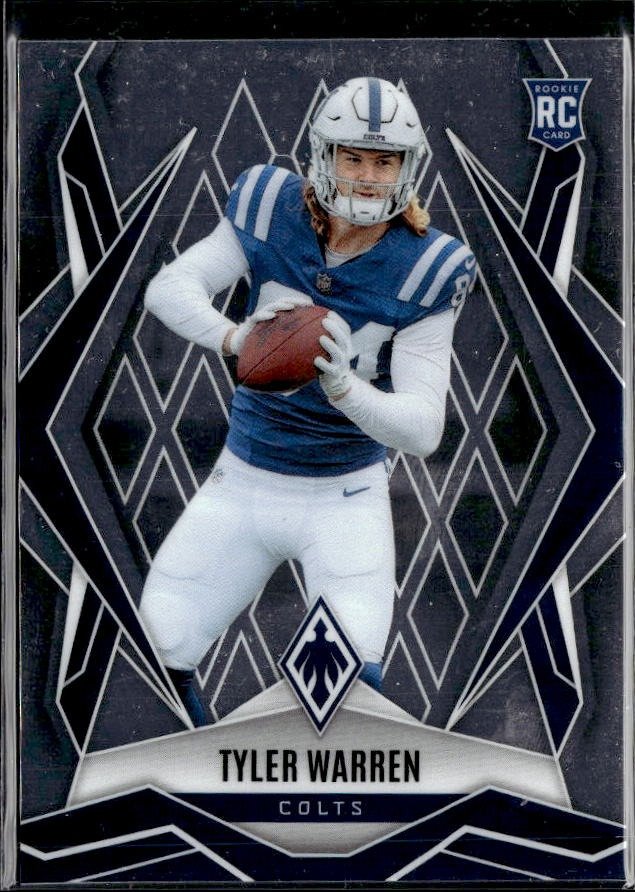 2025 Panini Phoenix Football Base Rookie #185 Tyler Warren RC