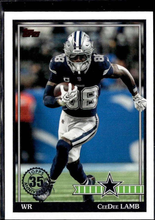 2026 Topps Flagship Football Anniversary #91TF-29 CeeDee Lamb