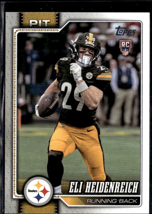 2025 Topps Flagship Football Base Rookie #398 Eli Heidenreich RC