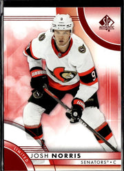 2023-24 Upper Deck SP Authentic Hockey Limited Red #58 Josh Norris